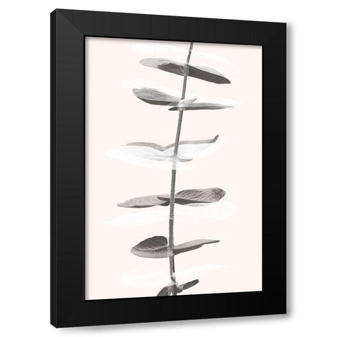 Eucalyptus Creative 11 Black Modern Wood Framed Art Print with Double Matting by Artographie Studio