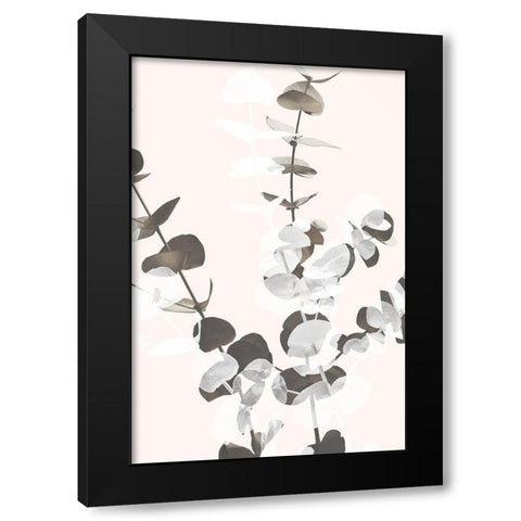 Eucalyptus Creative 12 Black Modern Wood Framed Art Print with Double Matting by Artographie Studio