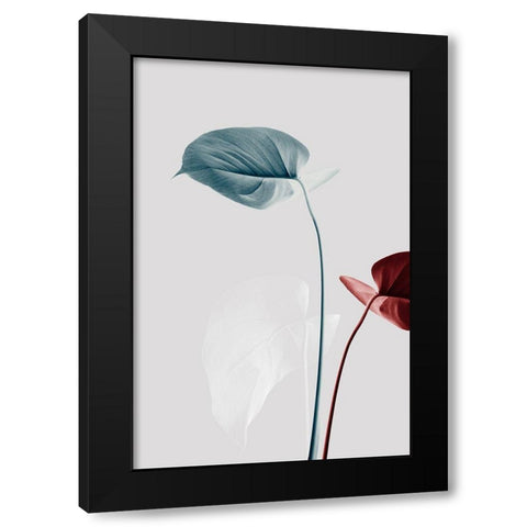 Monstera Creative 23 Black Modern Wood Framed Art Print with Double Matting by Artographie Studio