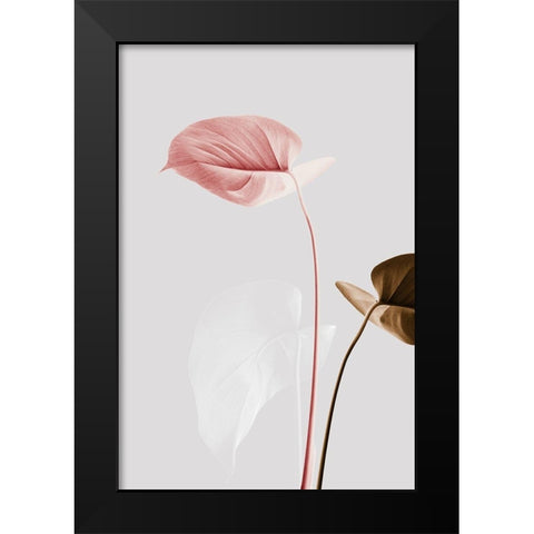 Monstera Creative 21 Black Modern Wood Framed Art Print by Artographie Studio