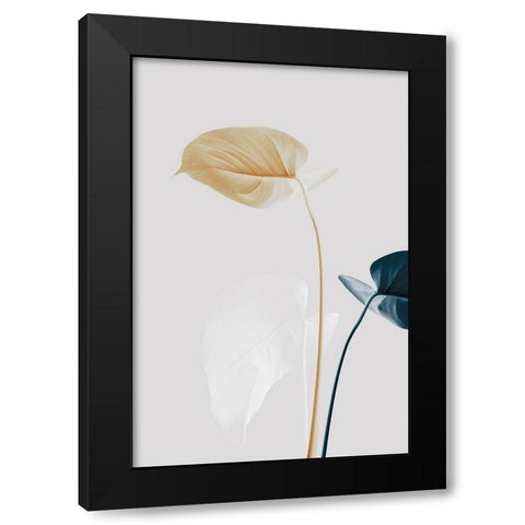 Monstera Creative 20 Black Modern Wood Framed Art Print with Double Matting by Artographie Studio