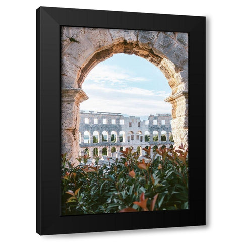 Frame Black Modern Wood Framed Art Print with Double Matting by Cotuna, Lilla