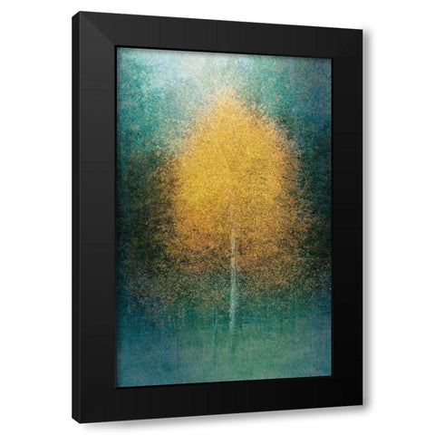 Young at heart Black Modern Wood Framed Art Print by Holmstrom, Katarina