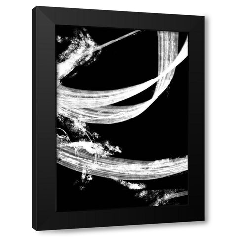 Negatives 006 Tapestry Black Modern Wood Framed Art Print by Artographie Studio