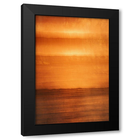 Golden Hour Black Modern Wood Framed Art Print with Double Matting by Buelow, Beth