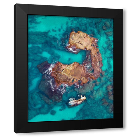 The Power of Nature Black Modern Wood Framed Art Print by Topaz, Gilad