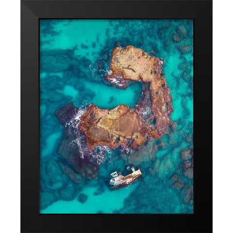 The Power of Nature Black Modern Wood Framed Art Print by Topaz, Gilad