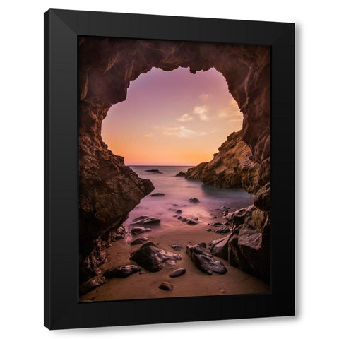 Leo Carrillo Black Modern Wood Framed Art Print with Double Matting by Rohr, Declan