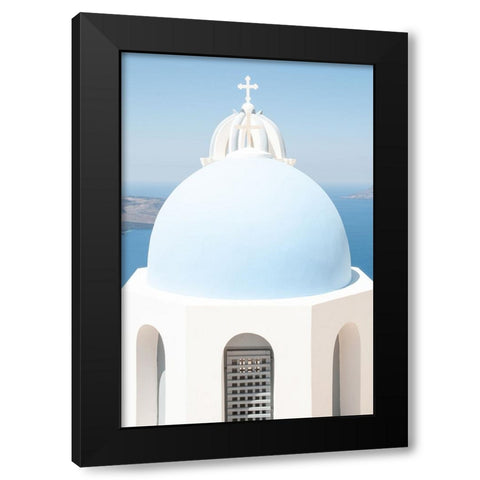 The dome Black Modern Wood Framed Art Print by Wride, Linda