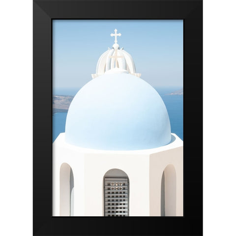 The dome Black Modern Wood Framed Art Print by Wride, Linda