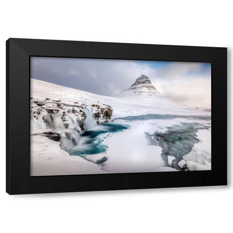 Although its a Famous Subject Black Modern Wood Framed Art Print with Double Matting by Wuthrich, Curdin