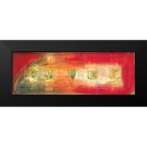 Libertad Black Modern Wood Framed Art Print by Leys, Gemma