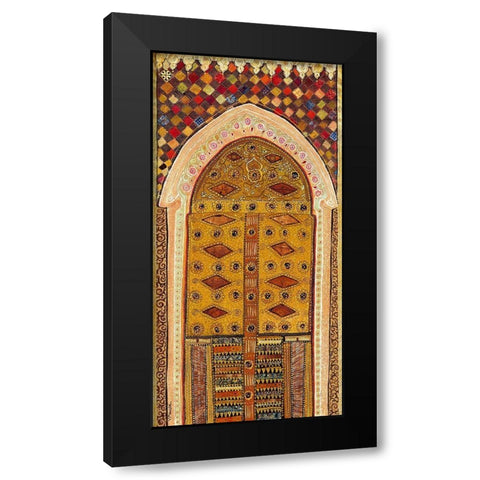 Porte orientale I Black Modern Wood Framed Art Print by Maugeri, Valerie
