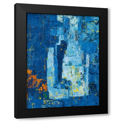 The River taught Me to Listen Black Modern Wood Framed Art Print with Double Matting by Vilsboll, Anne