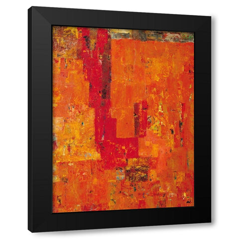 At the Source Black Modern Wood Framed Art Print with Double Matting by Vilsboll, Anne