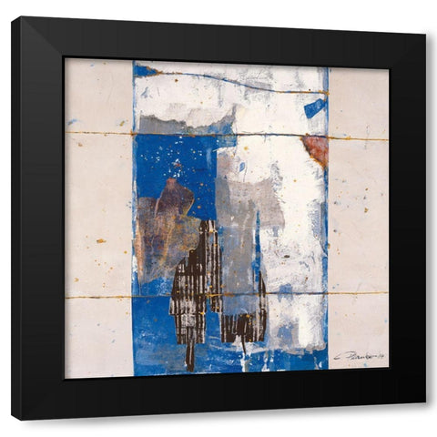 Arsenal II Black Modern Wood Framed Art Print by Planker, Karin