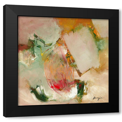 Variations abstraites VII Black Modern Wood Framed Art Print by Magis, Pascal