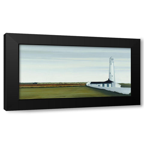 Lighthouse at Nash Point III Black Modern Wood Framed Art Print with Double Matting by Reader, Dawn