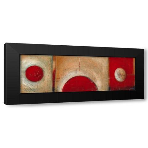L autre monde Black Modern Wood Framed Art Print by Becam, Carole