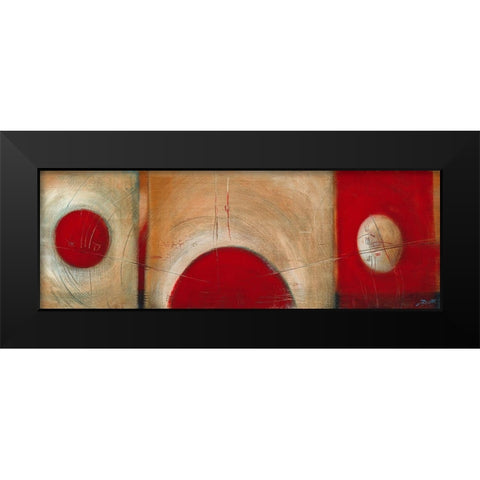 L autre monde Black Modern Wood Framed Art Print by Becam, Carole