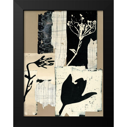 Arnica montana Black Modern Wood Framed Art Print by Noiseux, Marie Madeleine