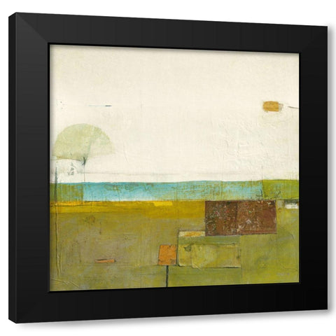 Attar of the Machaire Black Modern Wood Framed Art Print by Frampton, Russell