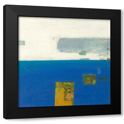 Horizon westward Black Modern Wood Framed Art Print by Frampton, Russell