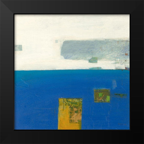 Horizon westward Black Modern Wood Framed Art Print by Frampton, Russell