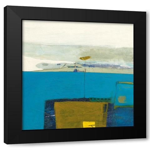 Reef at Deussant Black Modern Wood Framed Art Print by Frampton, Russell