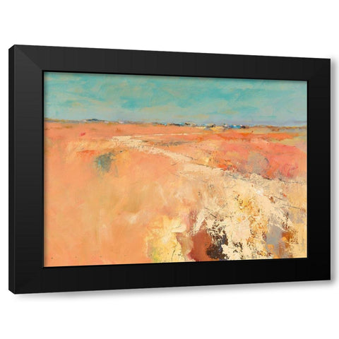 Autumn is coming Black Modern Wood Framed Art Print by Groenhart, Jan