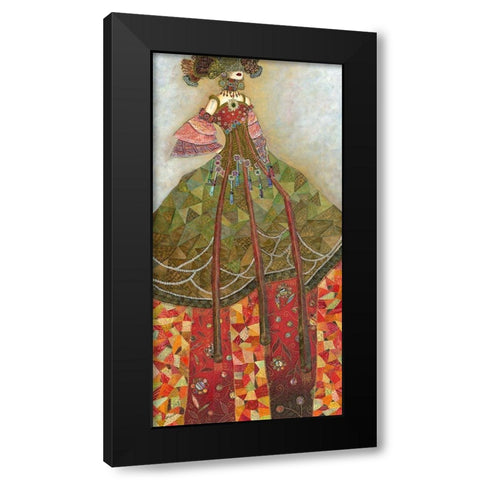 Sonatine romantique Black Modern Wood Framed Art Print by Maugeri, Valerie