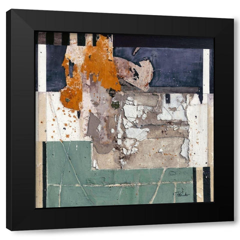 Spring III Black Modern Wood Framed Art Print by Planker, Karin