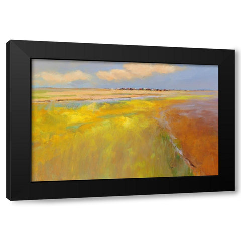 A beautiful day Black Modern Wood Framed Art Print by Groenhart, Jan