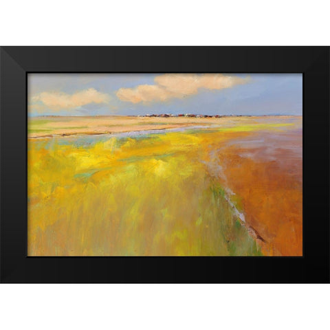 A beautiful day Black Modern Wood Framed Art Print by Groenhart, Jan