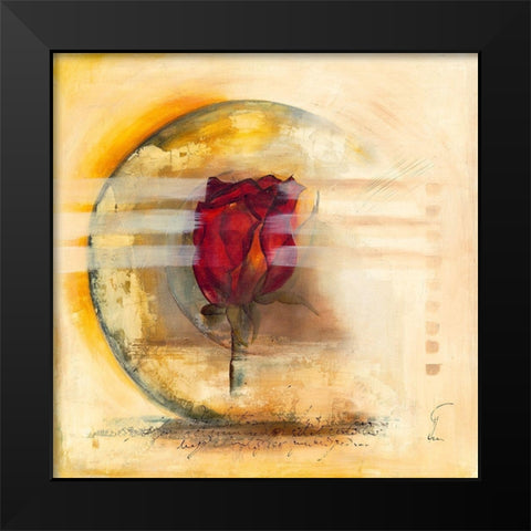 Juegas II Black Modern Wood Framed Art Print by Leys, Gemma