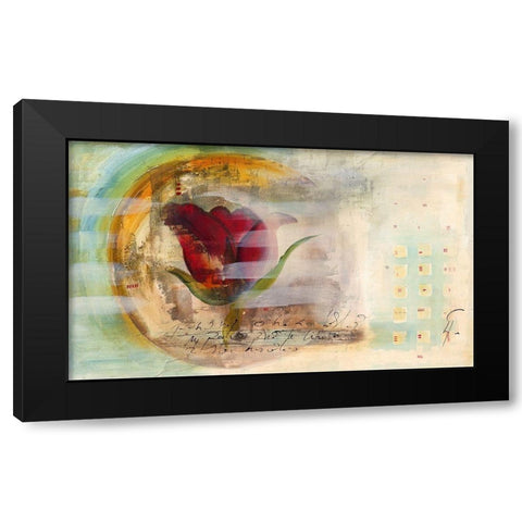 Libertad Black Modern Wood Framed Art Print by Leys, Gemma