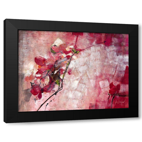 Symphony in Red Black Modern Wood Framed Art Print by Dreyer, Ingeborg