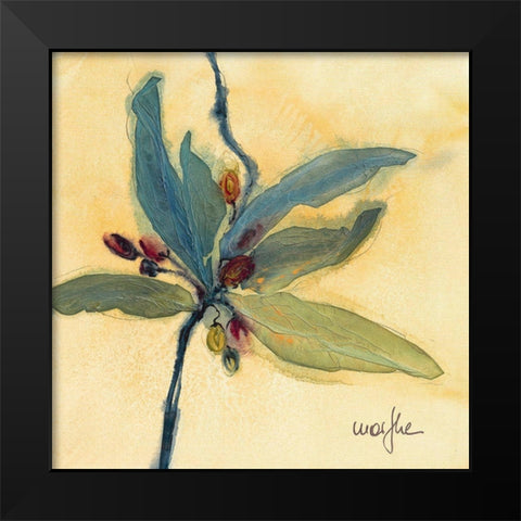 Olivier II Black Modern Wood Framed Art Print by Marthe