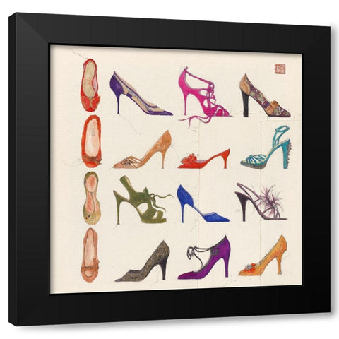 Cote d Azur 2006 Black Modern Wood Framed Art Print with Double Matting by Place, Pauline