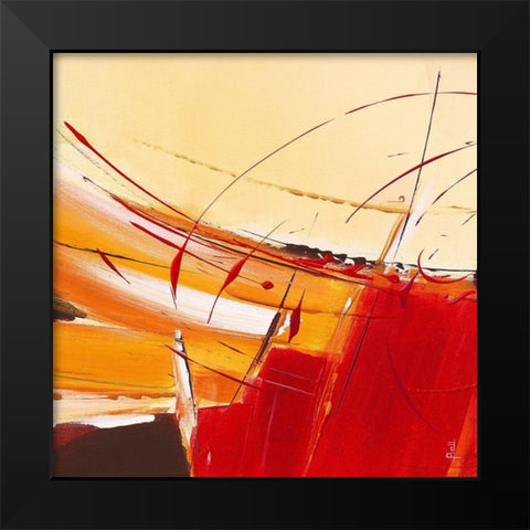 Evanescence I Black Modern Wood Framed Art Print by Ball, Veronique