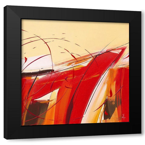 Evanescence II Black Modern Wood Framed Art Print by Ball, Veronique