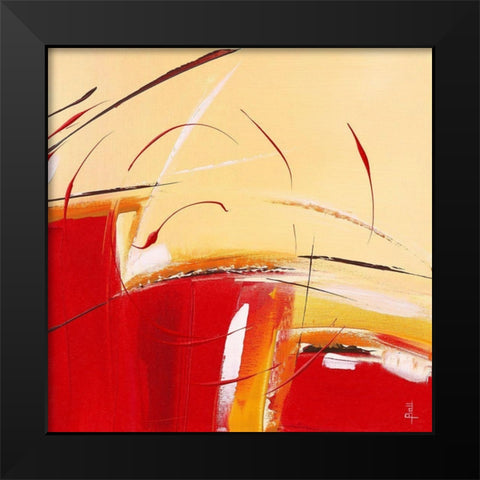 Evanescence III Black Modern Wood Framed Art Print by Ball, Veronique