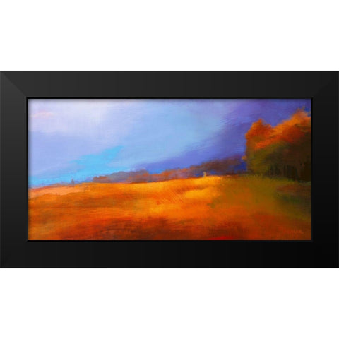 Chemain Black Modern Wood Framed Art Print by Mazur-Devaux, Ewa