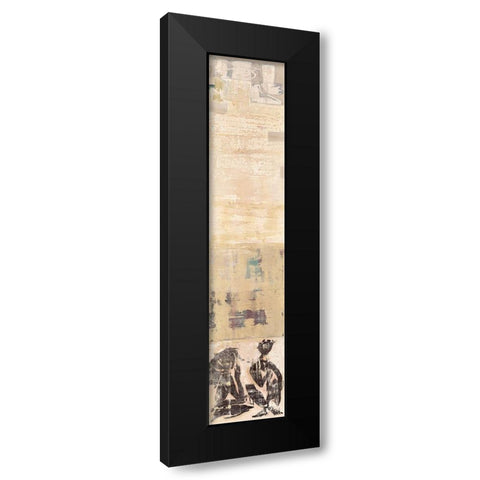 Oslo III Black Modern Wood Framed Art Print with Double Matting by Richter-Armgart, Rose