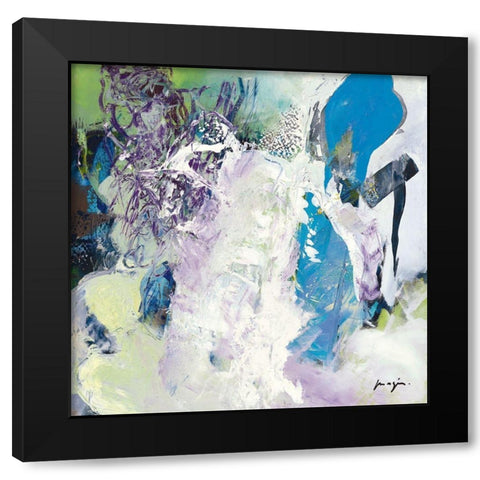 Abysse I Black Modern Wood Framed Art Print with Double Matting by Magis, Pascal
