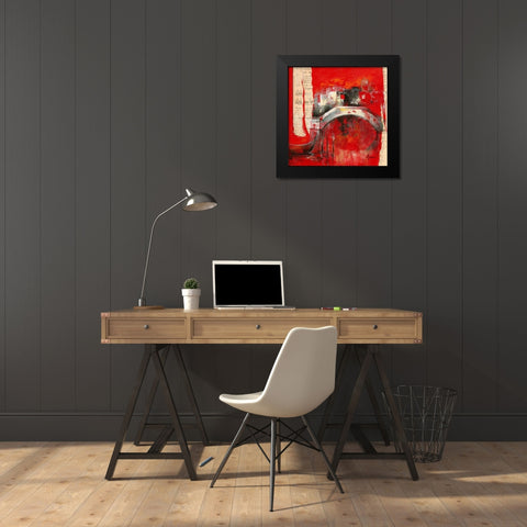 Venise Melodie I Black Modern Wood Framed Art Print by Manero, Annie