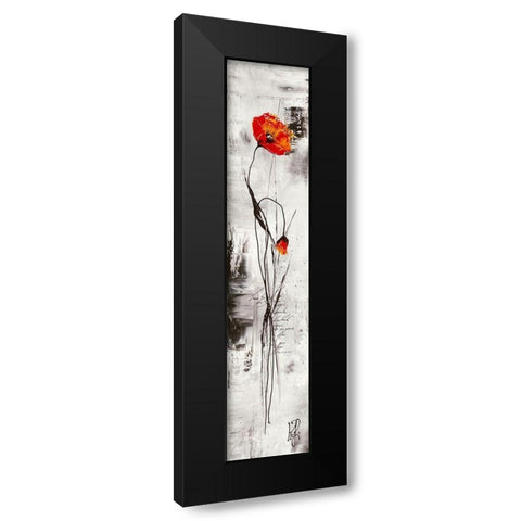Reve fleurie I Black Modern Wood Framed Art Print by Zacher-Finet, Isabelle