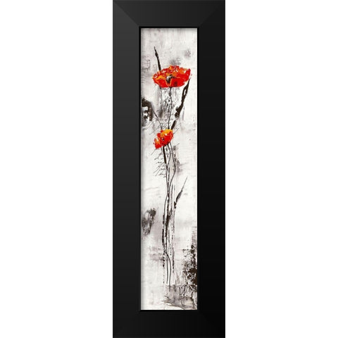 Reve fleurie III Black Modern Wood Framed Art Print by Zacher-Finet, Isabelle