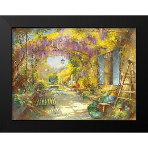 Le chapeau du peintre Black Modern Wood Framed Art Print by Messely, Johan