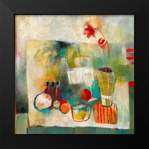 Stillleben I Black Modern Wood Framed Art Print by Daniel, Manuela